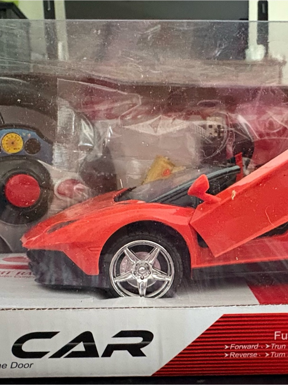 Orange Remote Control Sports Car Toy with Opening Doors - Picture 8 of 8